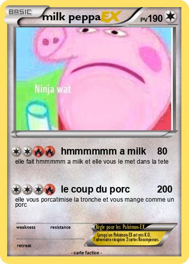 Pokemon milk peppa
