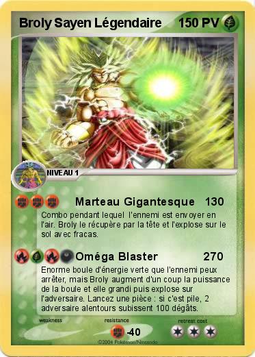 Pokemon Broly Sayen Légendaire