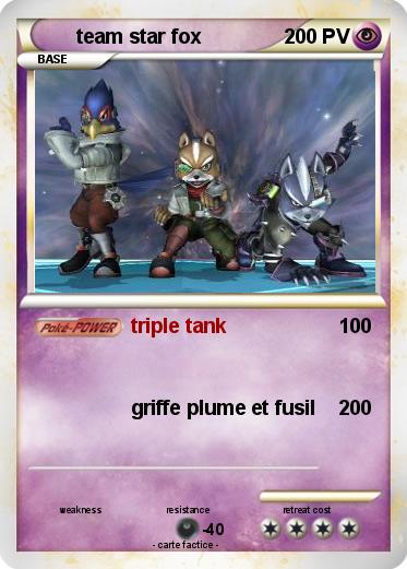Pokemon team star fox