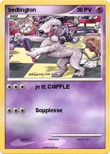 Pokemon bedlington
