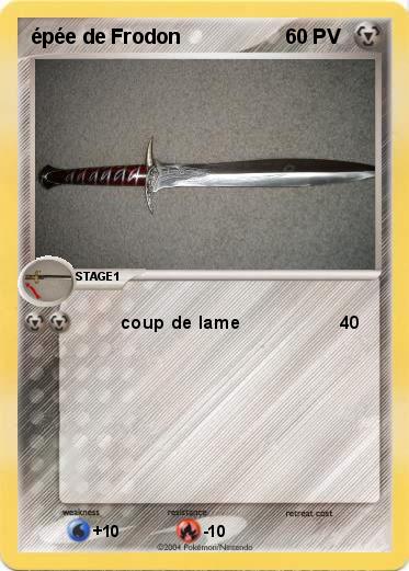 Pokemon épée de Frodon