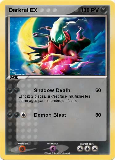 Pokemon Darkrai EX