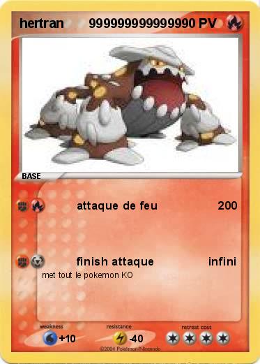 Pokemon hertran       9999999999999