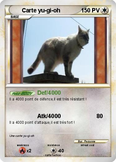 Pokemon Carte yu-gi-oh