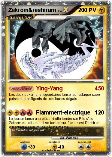 Pokemon Zekrom&reshiram