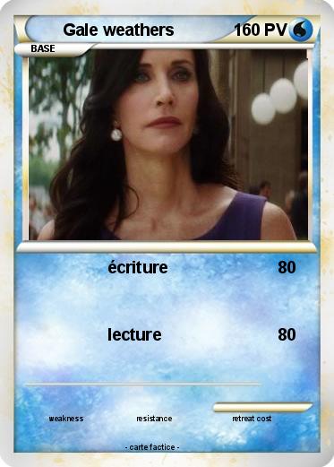 Pokemon Gale weathers