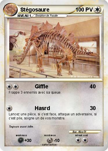 Pokemon Stégosaure