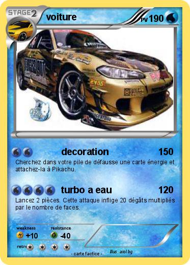 Pokemon voiture