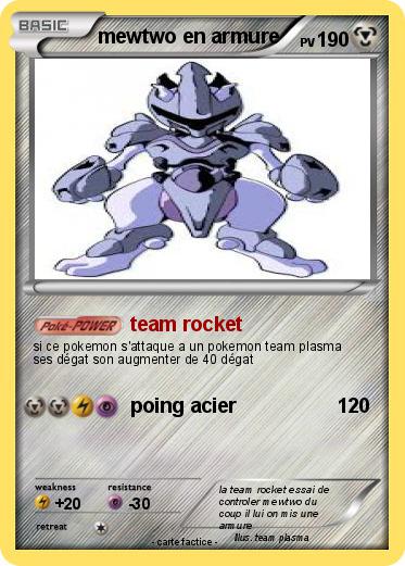 Pokemon mewtwo en armure
