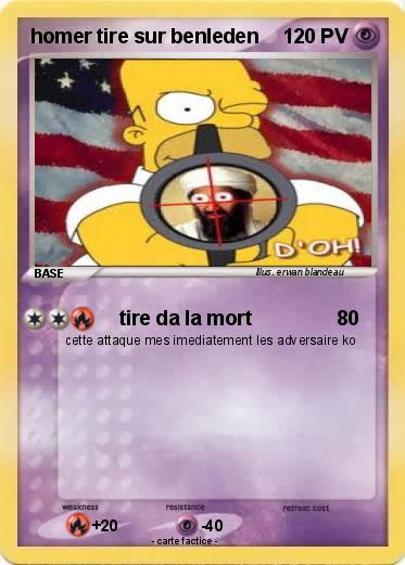 Pokemon homer tire sur benleden