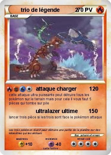 Pokemon trio de légende          2