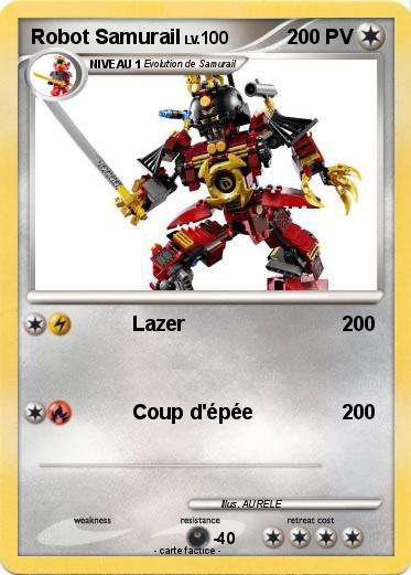 Pokemon Robot Samurail