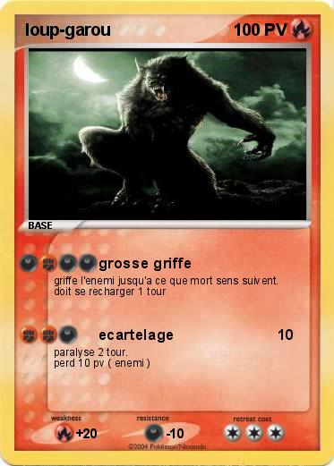 Pokemon loup-garou