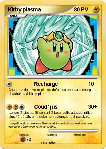 Pokemon Kirby plasma