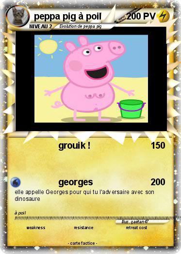 Pokemon peppa pig à poil