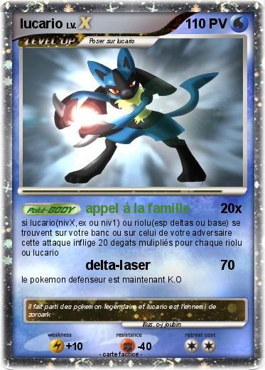 Pokemon lucario