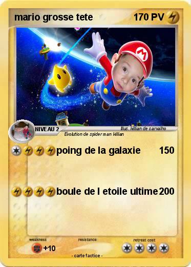 Pokemon mario grosse tete