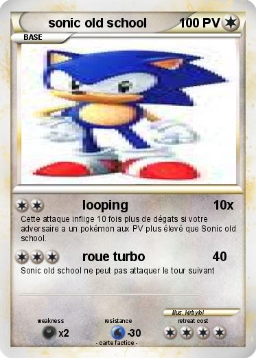 Pokemon sonic old school