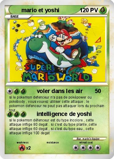 Pokemon mario et yoshi
