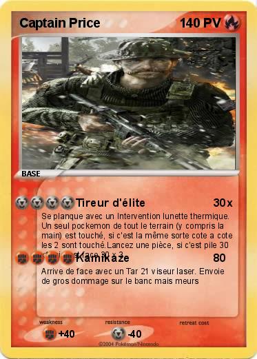 Pokemon Captain Price