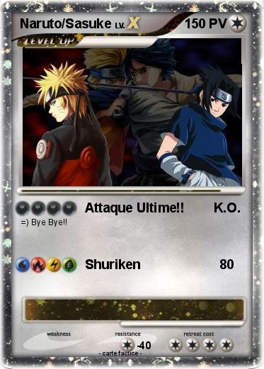 Pokemon Naruto/Sasuke