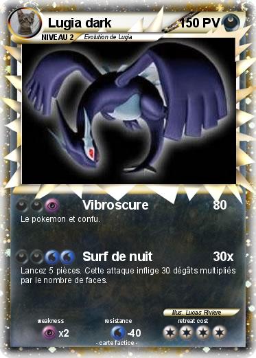 Pokemon Lugia dark