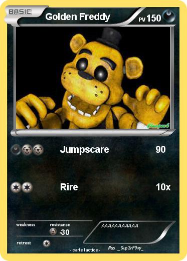 Pokemon Golden Freddy