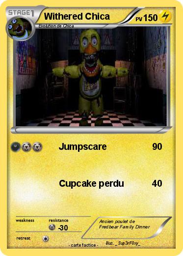 Pokemon Withered Chica