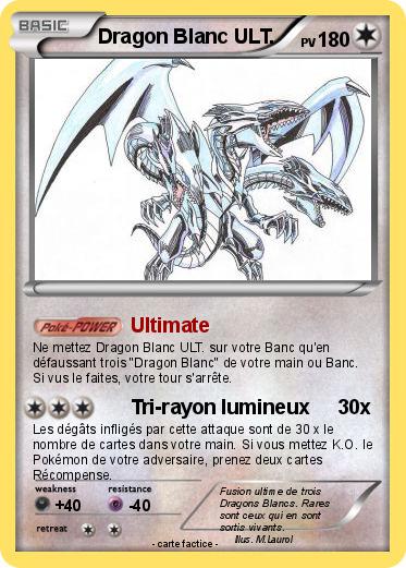 Pokemon Dragon Blanc ULT.