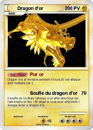 Pokemon Dragon d'or