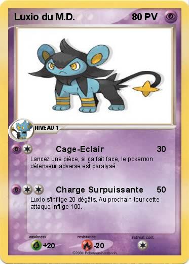 Pokemon Luxio du M.D.