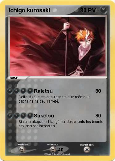 Pokemon ichigo kurosaki 