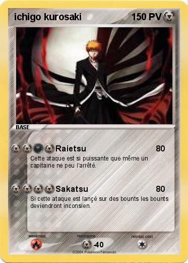 Pokemon ichigo kurosaki 