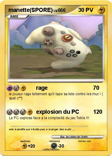 Pokemon manette(SPORE)