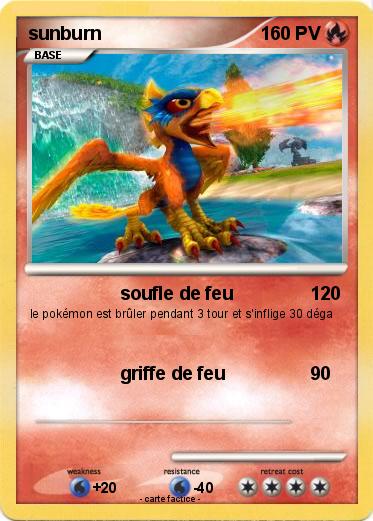 Pokemon sunburn