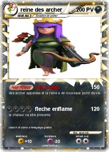 Pokemon reine des archer
