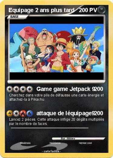 Pokemon Equipage 2 ans plus tard