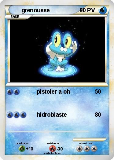 Pokemon grenousse