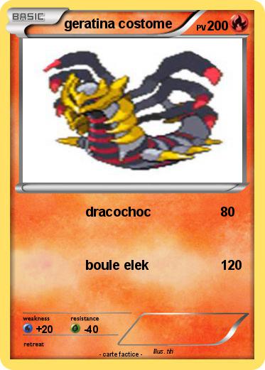 Pokemon geratina costome
