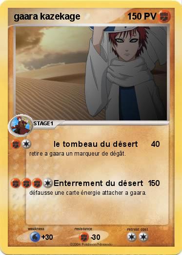 Pokemon gaara kazekage