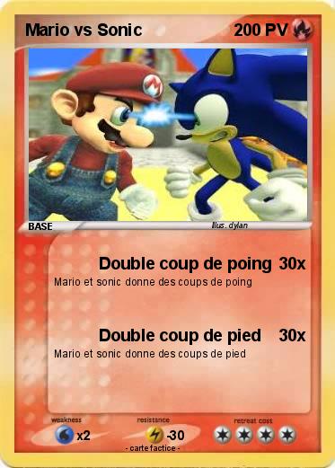 Pokemon Mario vs Sonic