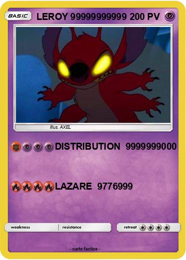 Pokemon LEROY 99999999999