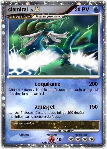 Pokemon clamiral