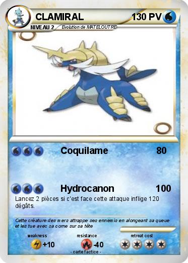 Pokemon CLAMIRAL