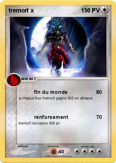 Pokemon tremort x