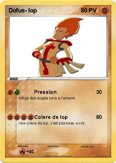 Pokemon Dofus- Iop