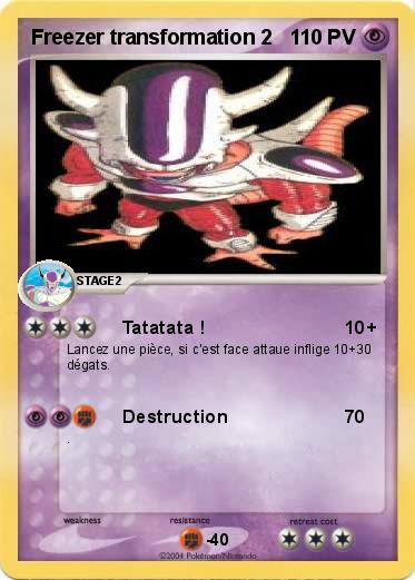 Pokemon Freezer transformation 2