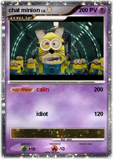 Pokemon chat minion