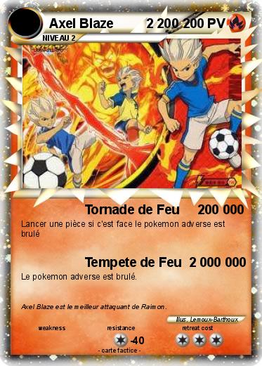 Pokemon Axel Blaze         2 200