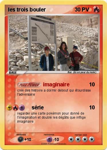 Pokemon les trois bouler